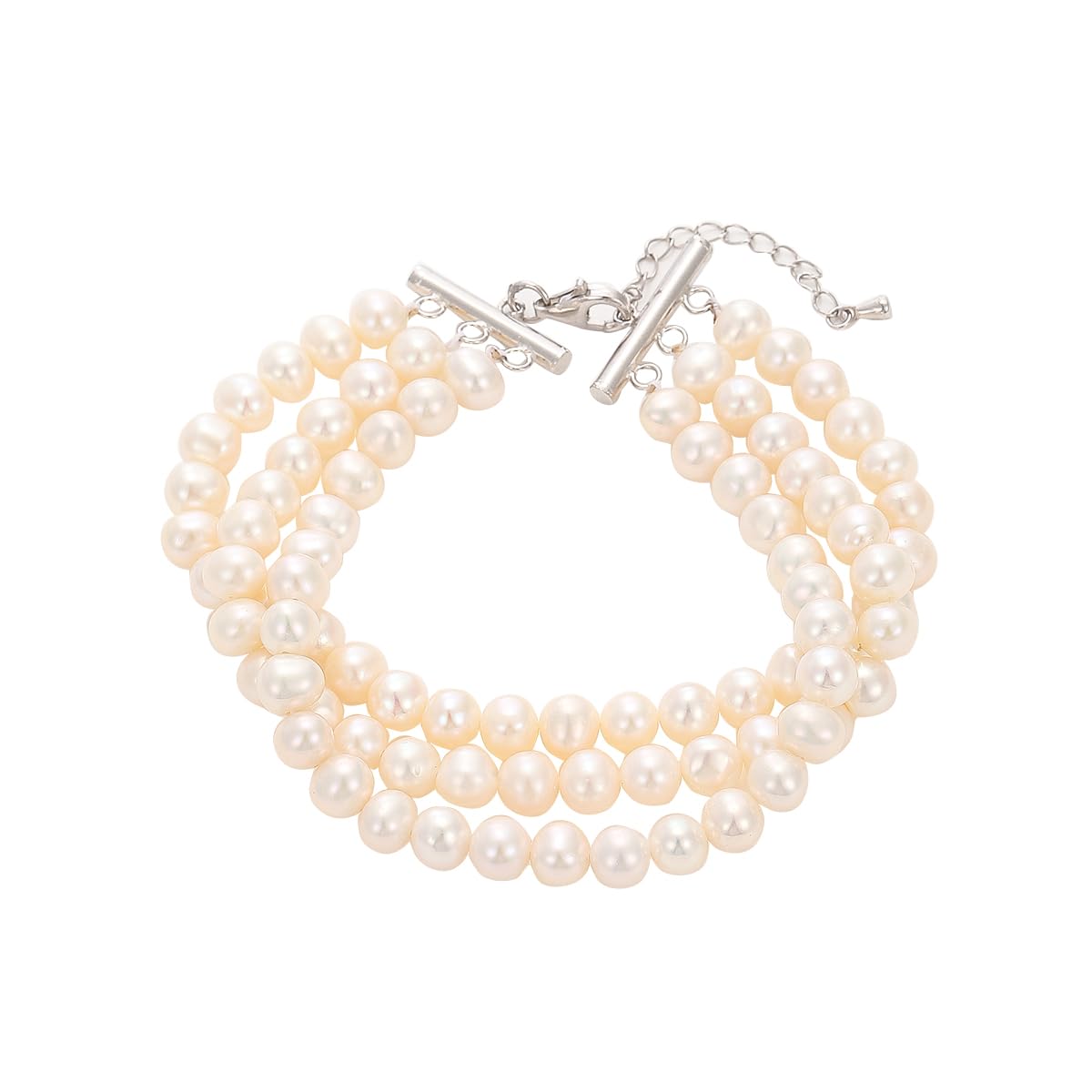 AAA+ Quality Natural Freshwater Pearl Bracelet