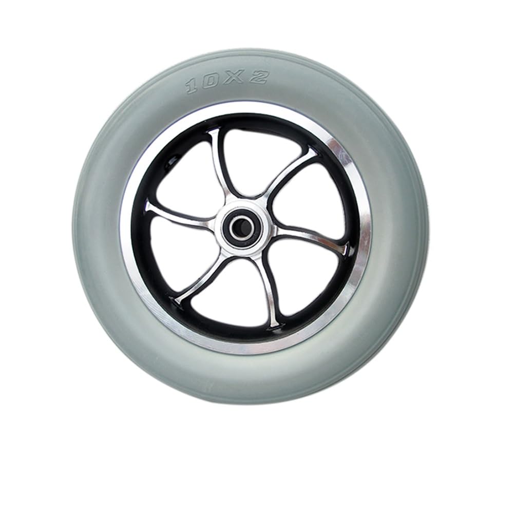 SOYDAN 1 Pair of 10 Inch Wheelchair Replacement Wheel, 10