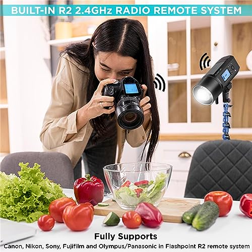 Flashpoint XPLOR 600 PRO Li-ion Battery-Powered HSS Strobe