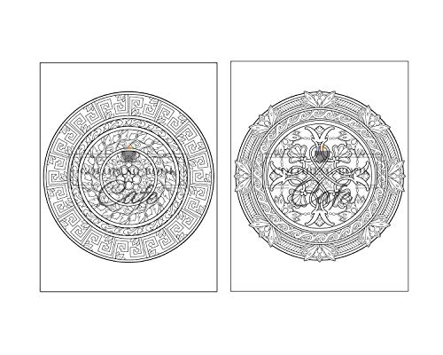 125 Mandalas: An Adult Coloring Book Featuring 125 of the World's Most Beautiful Mandalas for Stress Relief and Relaxation - Image 41