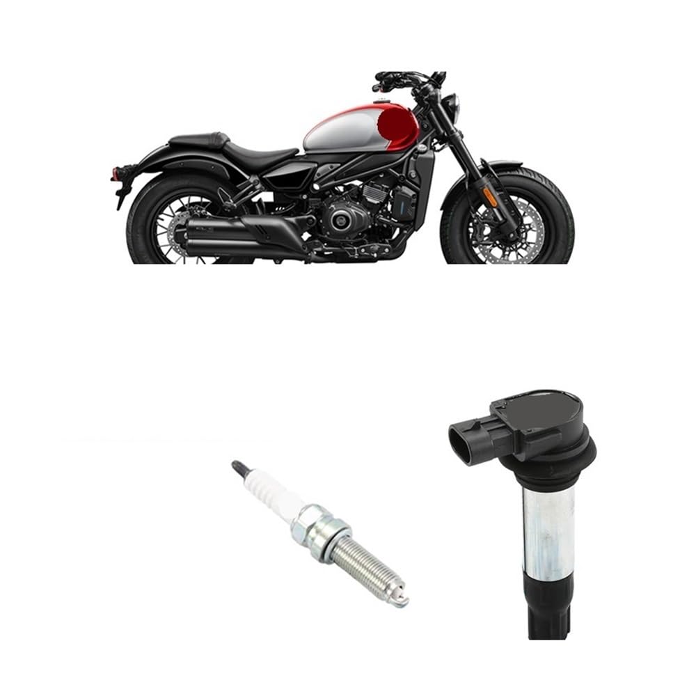 Bujías de Motor para Motocicletas 450CLC, 450NK y 450MT. Accesorios: Bobina de Encendido, bujías, Paquete de Alto Voltaje, Tapa del Encendedor.
