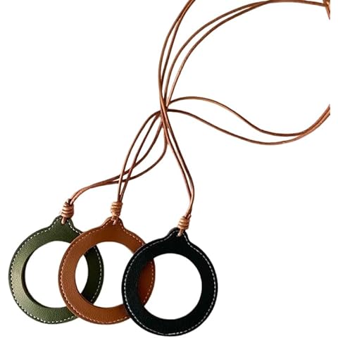 Layzeed 3Pcs Magnifying Glass Necklace Mini Reading 3X Magnifier with 90cm/36 inch Cord Perfect for Reading Cover