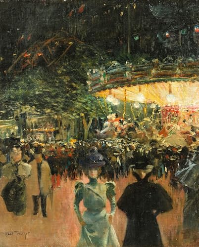 Cuadro Luogo della fiera Louis Abel-truchet para eliminar la monotonía visual de oficinas