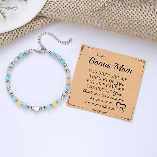 Image of Best Friend Bracelet Gifts for Women Sister Bestie, Christmas Gift for Teens Mom Daughter Granddaughter Birthday Gift for Her Stocking Stuffers