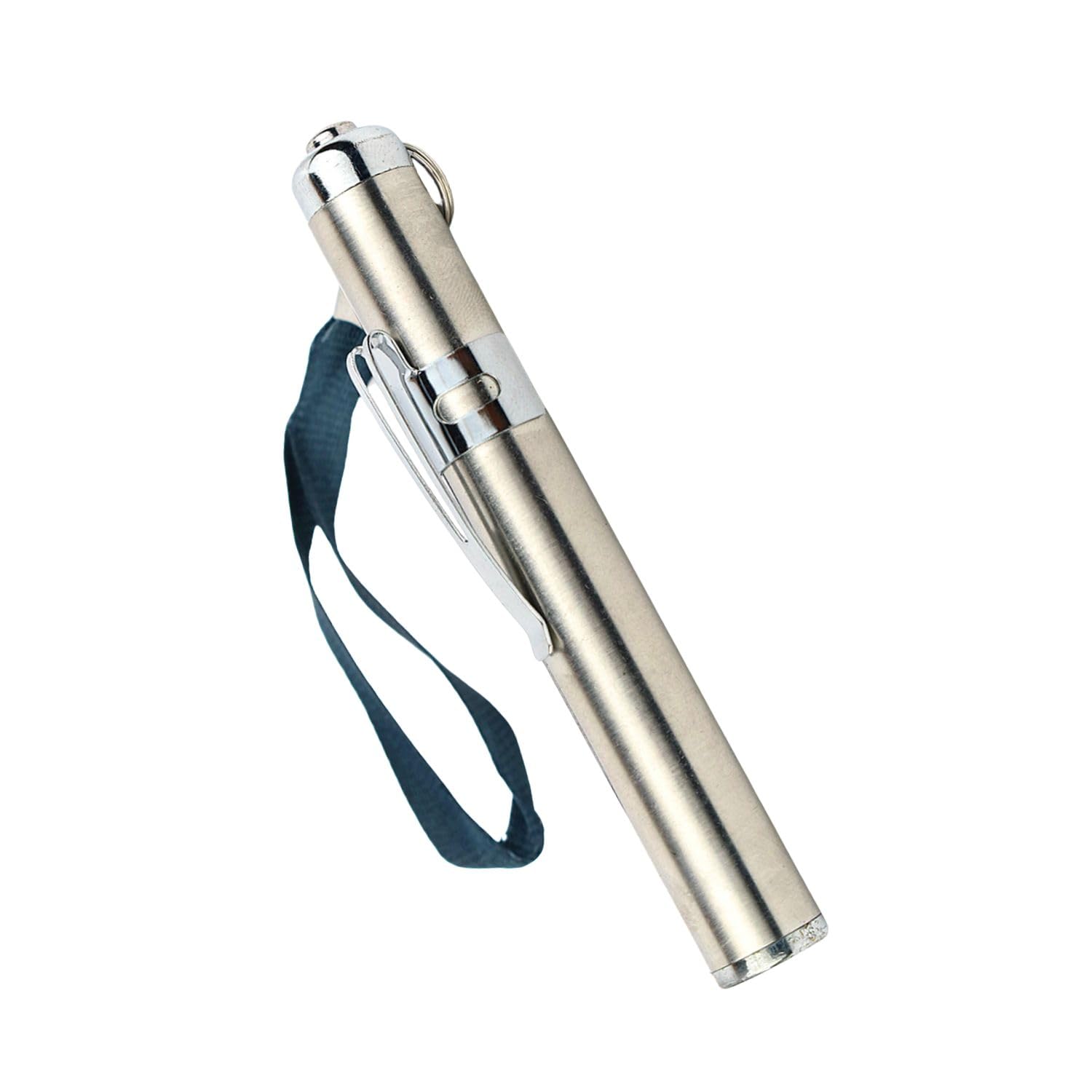 Dishan HJ-1207 Stainless Steel ENT Pen Torch Smart Pen Light (Silver)