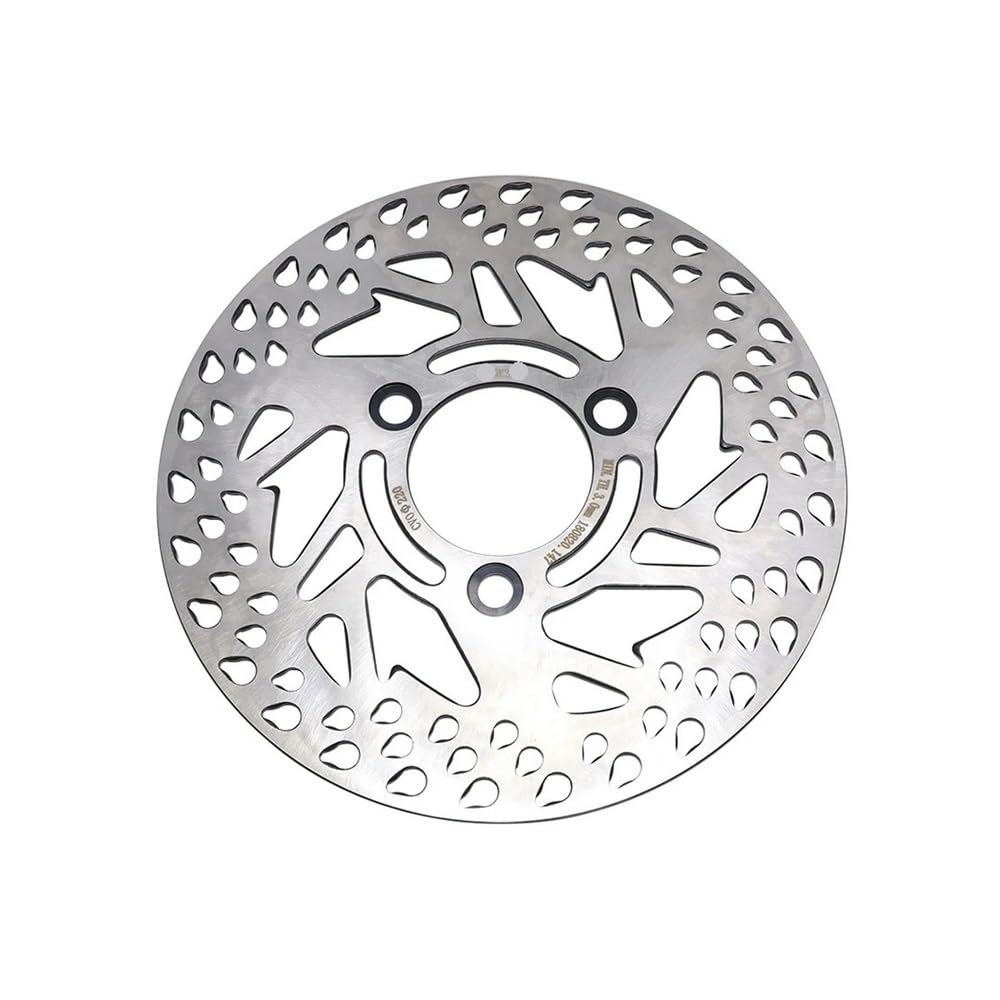 Dischi Freno Dischi Freno Anteriori Posteriori Universali Da 220 Mm A 3 Fori Per Scooter Moto Dirt Bike ATV