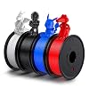 PLA Filament 1,75, 3D Drucker Filament,1, 75mm PLA Filament （4 * 250g）für 3D Printer