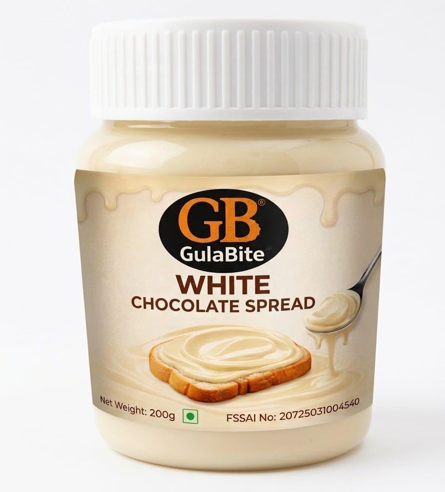 GulaBite White Chocolate Spread 200g | Creamy & Smooth | Perfect for Bread, Pancakes & Desserts-picture-34