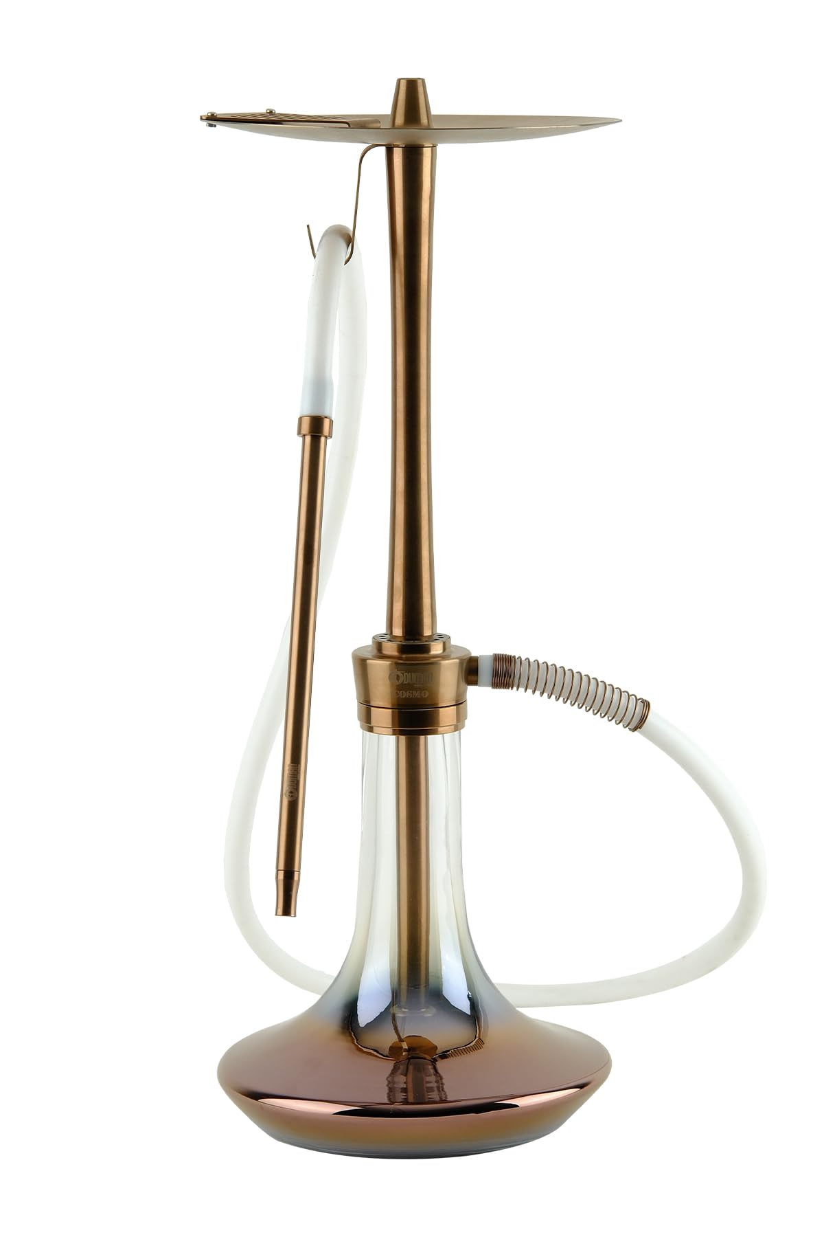 COSMO HOOKAH SHISHA - BRONZE BODY - BRONZE GLASS