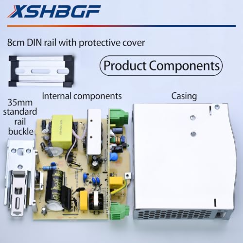 Image of 48VDC Power Supply NDR 120W DIN Rail Power Supply Switch Switching Converter DC (Input 100-240VAC Output 48VDC 50 /60HZ 48V 2.5A)