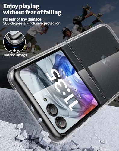Coque transparente fine Motorola Razr 2024 antichoc - 5