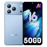 Blackview Wave 7C Handy Ohne Vertrag, Android 16 Smartphone, 16GB+64GB/1TB TF, 6.56