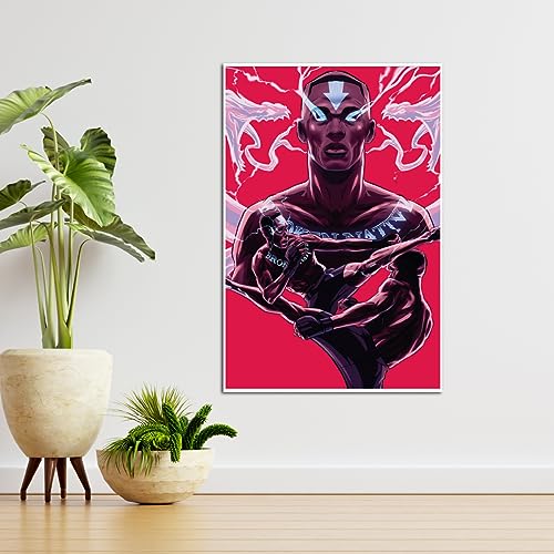 Image of TenorArts Israel Adesanya Poster MMA Fighter Fan Art Print Wall Poster with Thick 300 GSM Matt Finish Paper (18inches x 12inches)