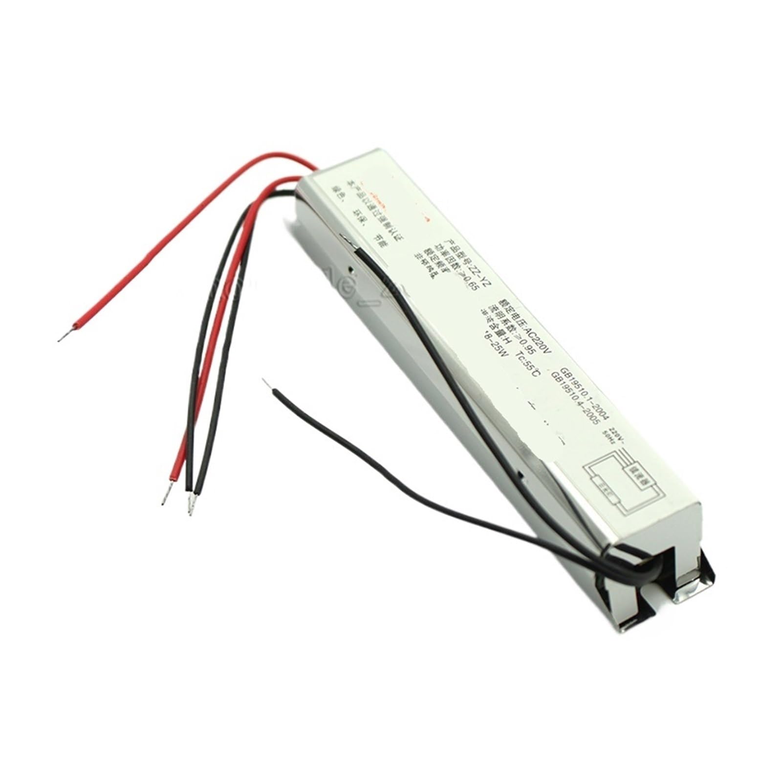 Ballast T4 T5 en Pack de 2 pour Réparer un Tube Fluorescent Qui Clignote AC 220V