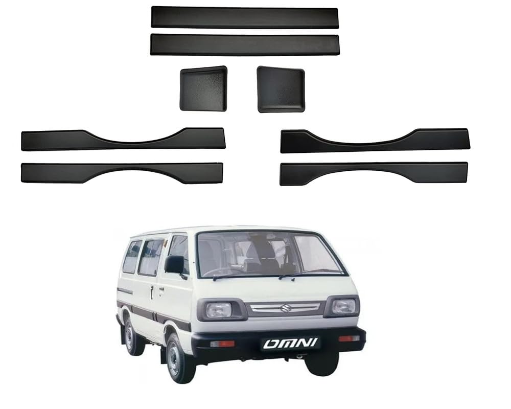 Auto E-Shopping Plastic Car Door Side Beading Moulding Compatible for Maruti Omni Van Set of 8 Pieces-picture-15