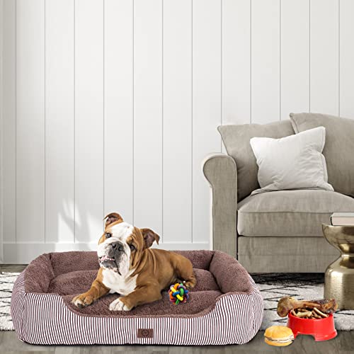 DOGSIR-Large-Dog-Bed-Washable-9070CM-3528IN-Super-Soft-Pet-Bed-for-Protect-the-Pets-Spine-and-Improve-Sleep-Waterproof-Dog-Bed-with-Anti-Sli