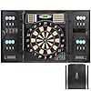 Arachnid Titanium 5400 Electronic Dartboard and Cabinet, Black
