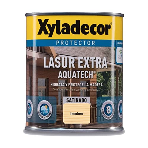 XYLADECOR LASUR EXTRA AQUATECH SATINADO NOGAL 2,5 Lts.