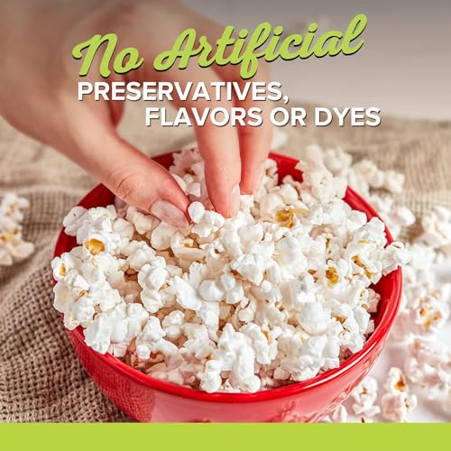 Avocado Oil & Sea Salt Microwave Popcorn - Gourmet Snack Pack of 12 Mini Bags (1.2 oz Each) | No Artificial Preservatives + Create Sticker - image 5