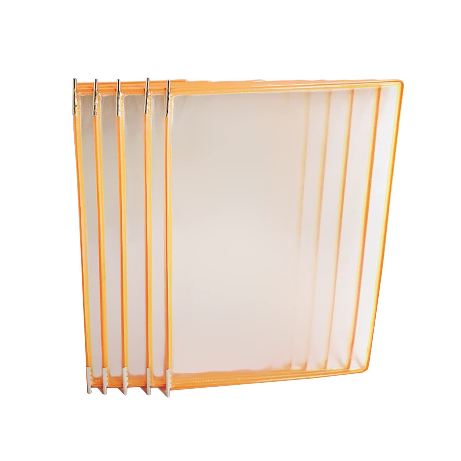 GLETSF Wall Mount Reference Display System, Hanging Wall File Organizer, A4 Display Folder -, A4[8.26inch11.69inch] 20 Pockets,Folders,Gris-13x9x3.9IN