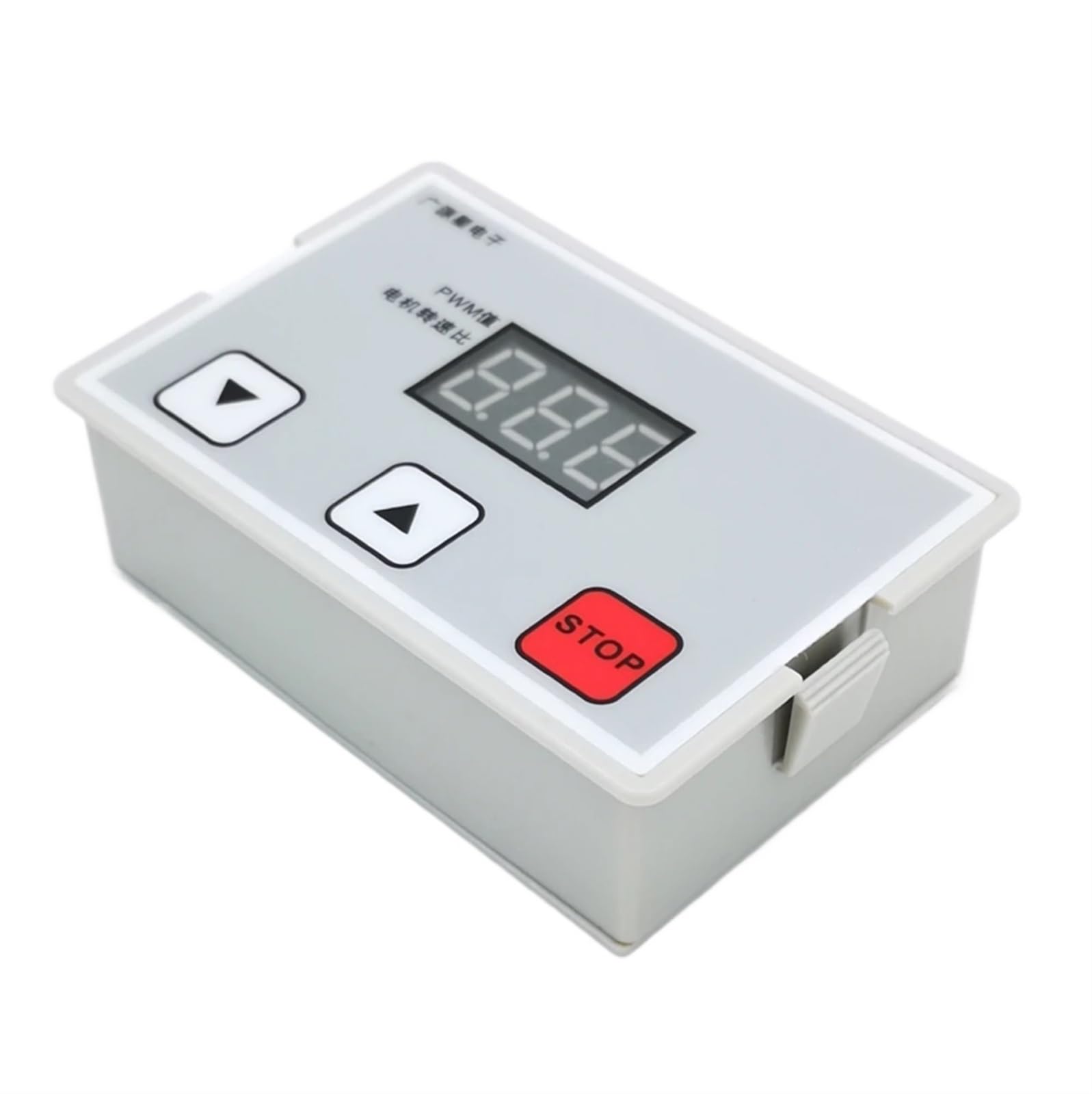 50 unids/lote 24V DC 12V MAX 5A controlador de velocidad del motor PWM con pantalla digital (6,5)