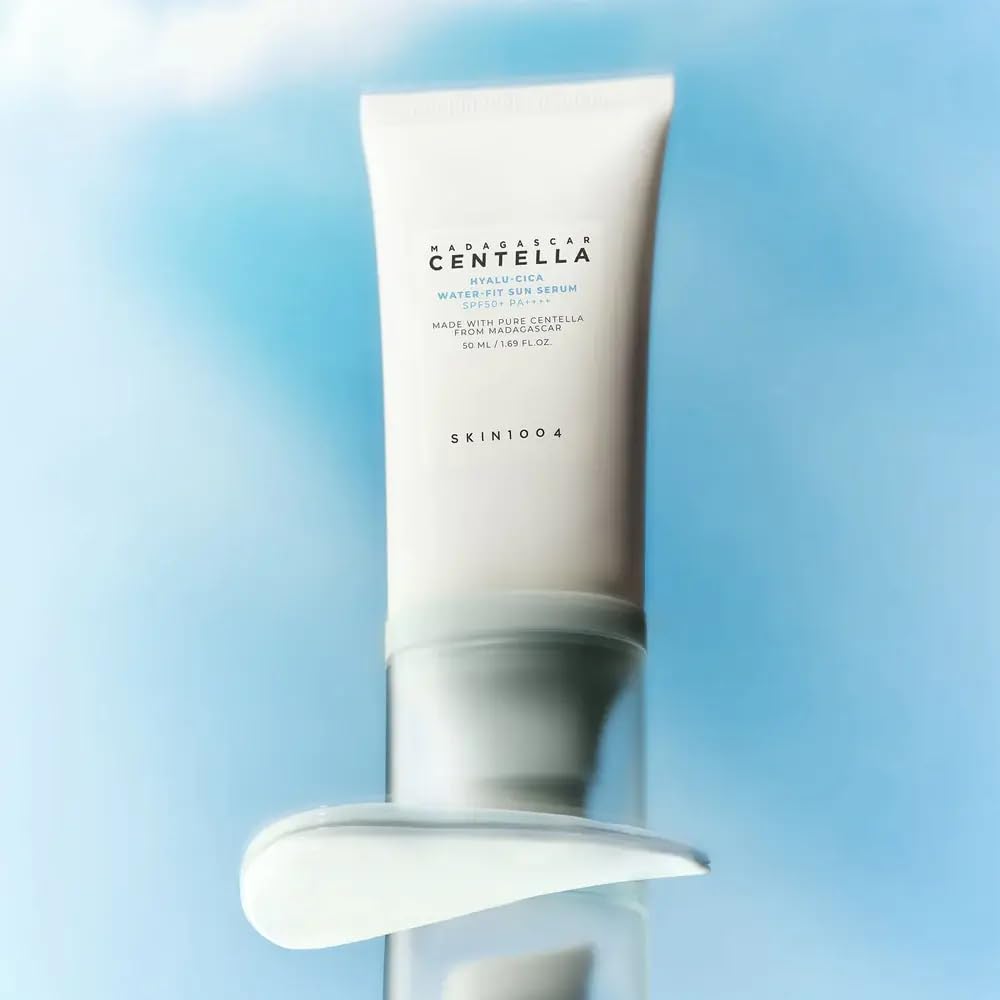 SKIN1004 Siero solare Water-Fit Madagascar Centella Hyalu-cica - Bloccante coreano con Centella e acido ialuronico