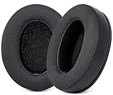 Replacement Ear Pads for Sennheiser HD280/HD280-13/HD280-Pro/HD281/HMD280/HMD280 Pro/HMD280-13/HMD281/HMD281 Pro Headphones, Earpads Cushions with Upgrade Memory Foam - Black