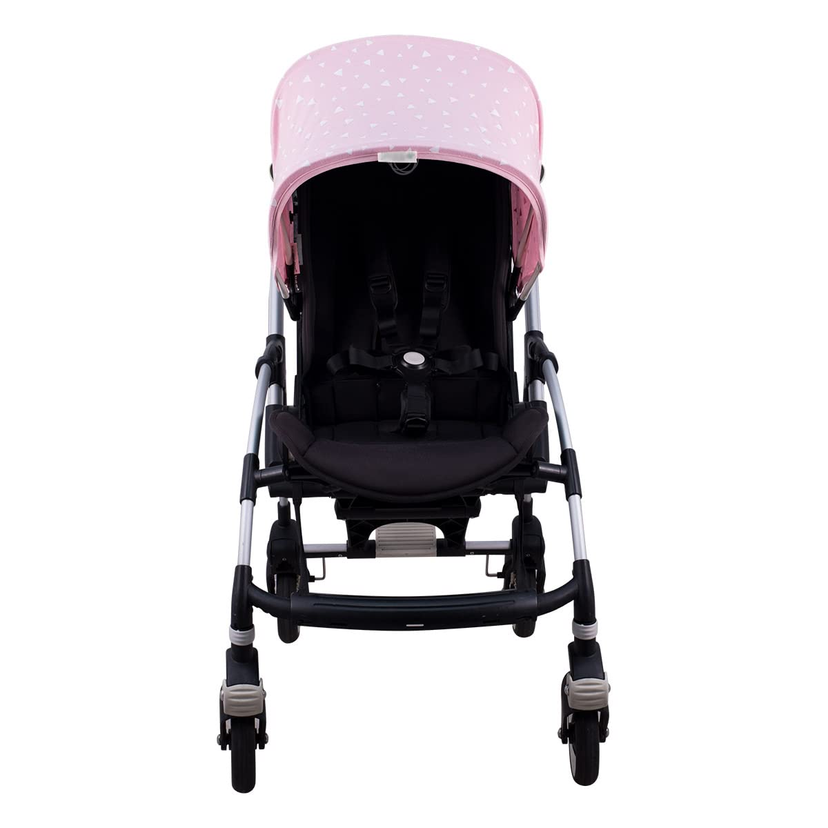 JYOKO KIDS Capota para Silla de Paseo y Cochecito de Bebé compatible con Bugaboo Bee 3, Bee plus, Bee 5, Elaborada en Tejido de Algodón Elástico, Suave y Transpirable (Pink Sparkles)