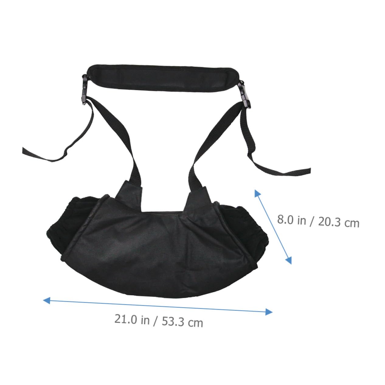 Manchon en Tissu Oxford Coton PP et Polaire Chauffe-Mains Portable Chaud et Confortable pour l'hiver en Extérieur, pour Chasse et Camping