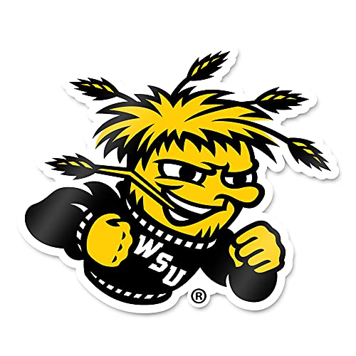 Wichita State University WSU Shockers Vinyl Decal Laptop Water Bottle Car Scrapbook (Sticker - 001)
