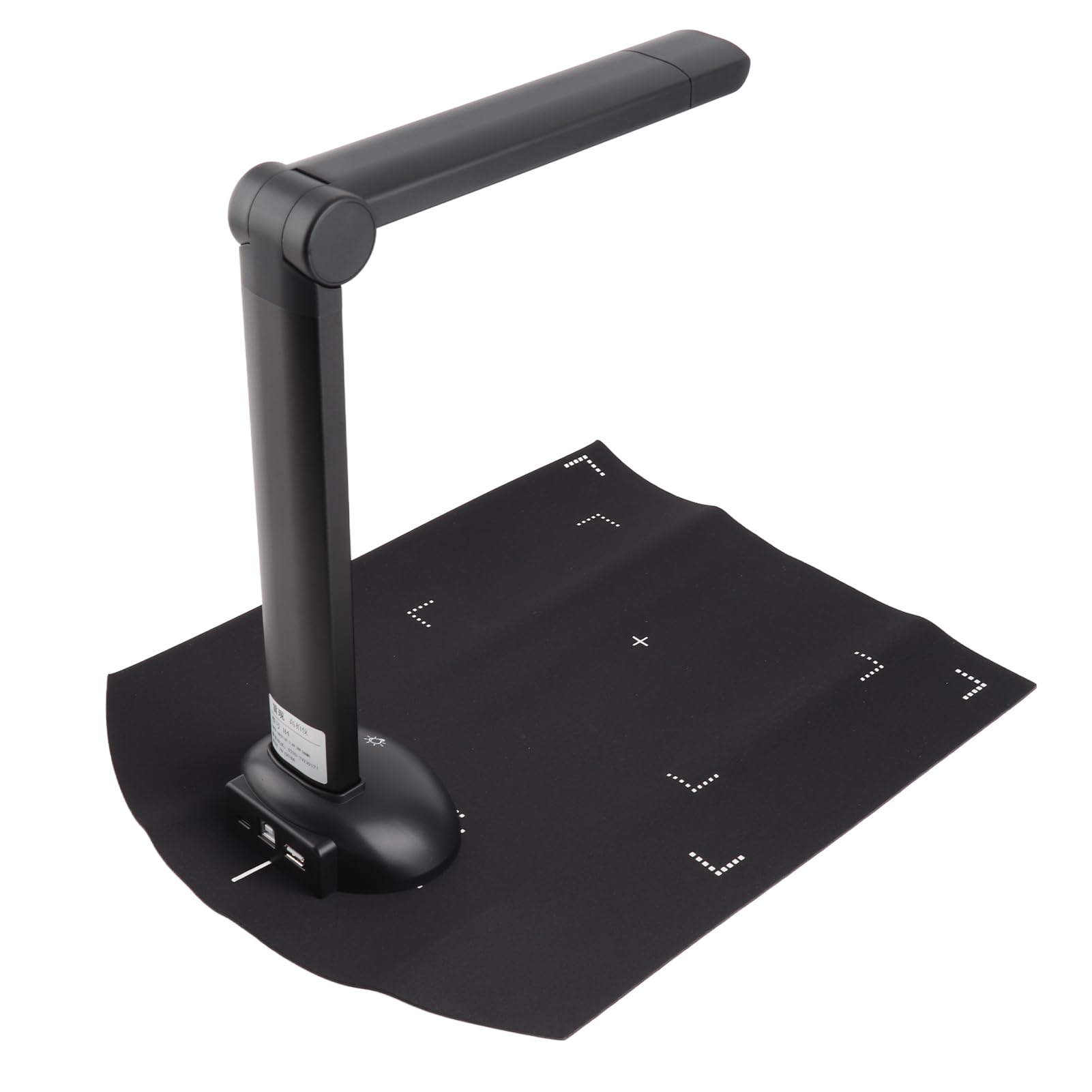 Mumusuki Scanner per Documenti Portatile Intelligente USB per Libri, Fotocamera 8 MP, Formato A3, Appiattimento Automatico OCR, Ideale per la Scansione di Libri, Carte d'identità, Passaporti (H4)