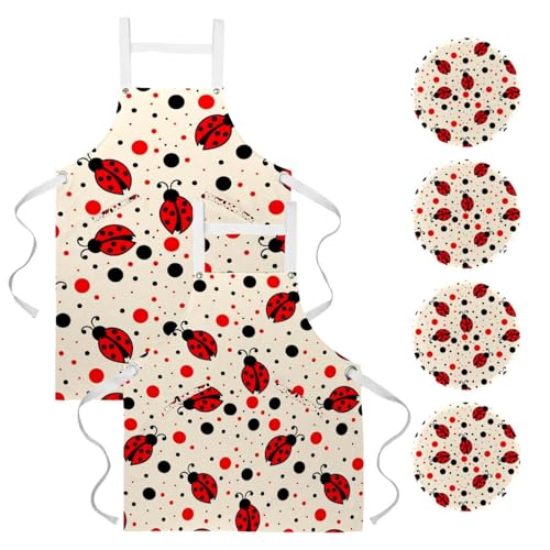 Tablier de cuisine avec broches lot de 2 pour protéger vos vêtements au travail