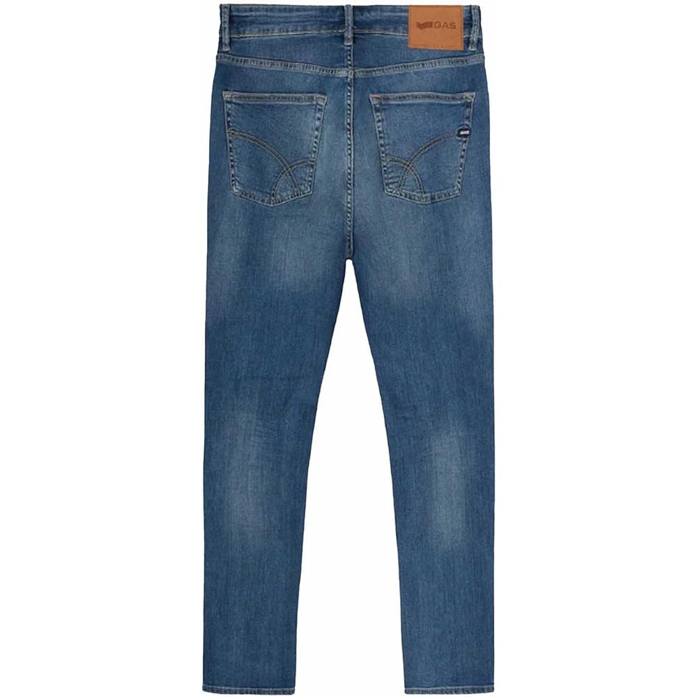 JEANS Uomo GAS JEANS SAX ZIP - 12MM 351450_030789