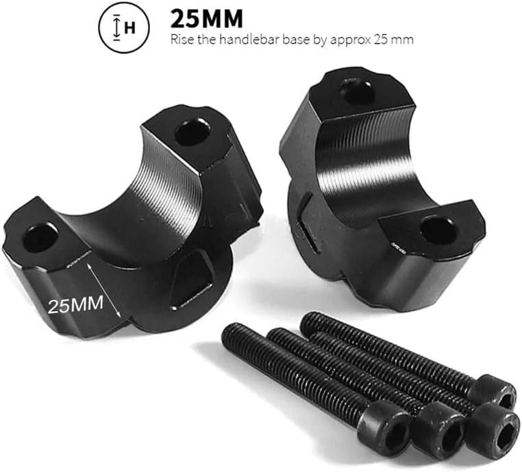 RA1250用 パン用 アメリカ1250 S用 スペシャル2021用 - オートバイハンドルバーライザークランプ延長ハンドルバーアダ