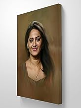 JADOUN- Custom Digital Oil Painting from Photo on Canvas – Personalized Gift for Birthday, Anniversary, Wife, Mother, Father – Ideal for Valentine's Day, Mother's Day, Father's Day & Special Occasions (16X20 INCHES)