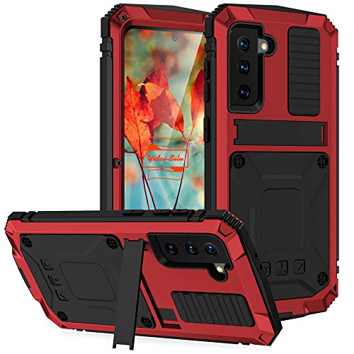 Coque Galaxy S22+ étanche rouge pour activités outdoor étui antichoc métallique 2m