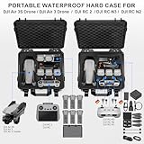 LEKUFEE Waterproof Hard Carrying Case for DJI Air 3S/Air 3 Drone/Fly More Combo, DJI RC 2/RC N3/RC N2 Remote Controller and Accessories(Case Only) - Image 2