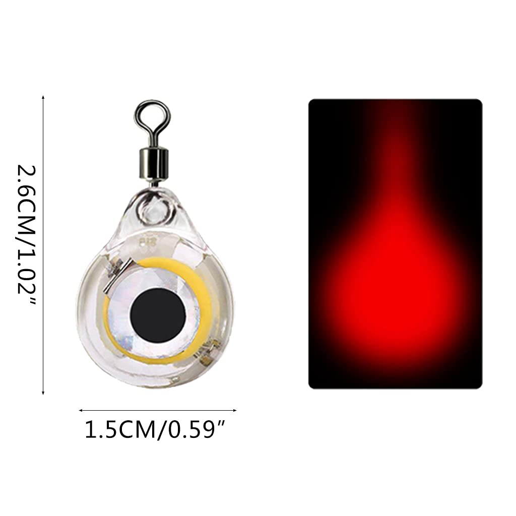 Luci Da Pesca Subacquee Esca Per Calamari A Forma Di Occhio - Foto 2