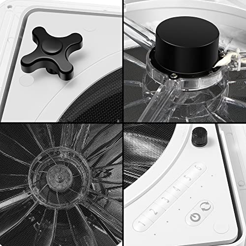 RV Roof Vent Fan 6-Speed-Reversible