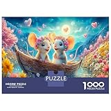 🌸 Puzzle de 1000 pièces: Les lignes divisoires sont claires et il n'y a pas d'odeur. Emocionnez toute la famille et offrez des heures de plaisir et de divertissement en assemblant ce puzzle incroyable. Puzzle est l'un des jouets de jeux pour adultes pour profiter du temps de loisirs avec la famille et les amis.