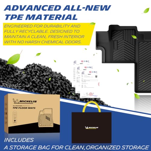 Image of Michelin Vehicle Mats for 2018-2026 Dodge Ram ProMaster 1500 /2500 /3500