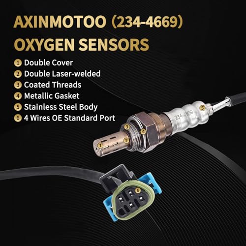 Sensor de Oxígeno O2 2PCS para Chevy y Cadillac miniatura 3