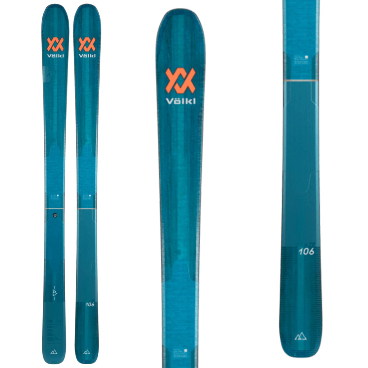 Amazon | 2023 Volkl Blaze 106 スキー (165) | Volkl | スキー板