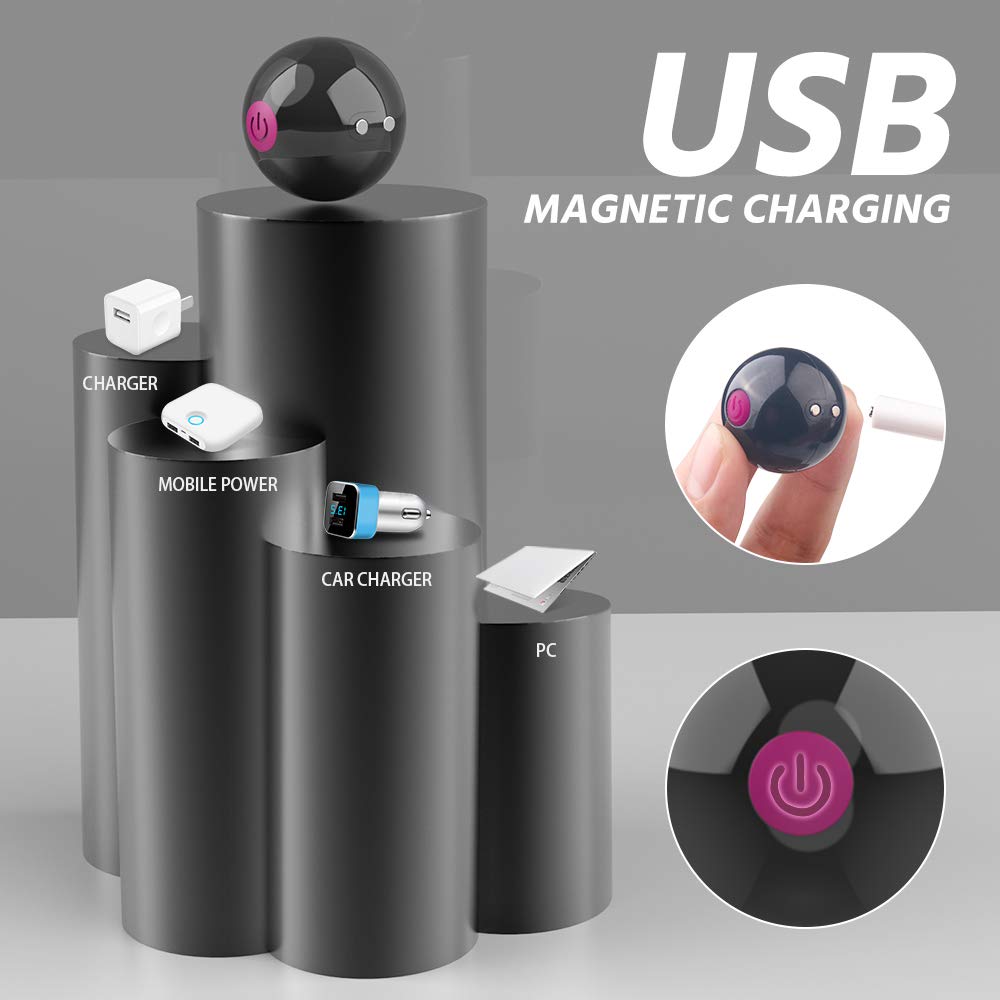 9 Modalità di Màssaggio con Telecomando Silicone Kēgēl Bàll 2 in 1 Palline Per il Pelvico Palline per Donna,USB Ricaricabile,Impermeabile,para Controllo della Vescica ed Esercizi del Pavimento Pelvico