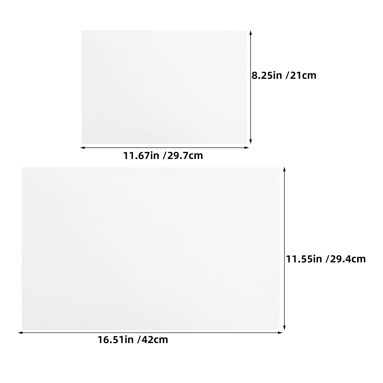 Artibetter 100 fogli di carta fotografica per stampante - Carta fotografica ad asciugatura rapida per stampa a getto d'inchiostro in formato A4 e A3, ideale per foto, calendari, copertine