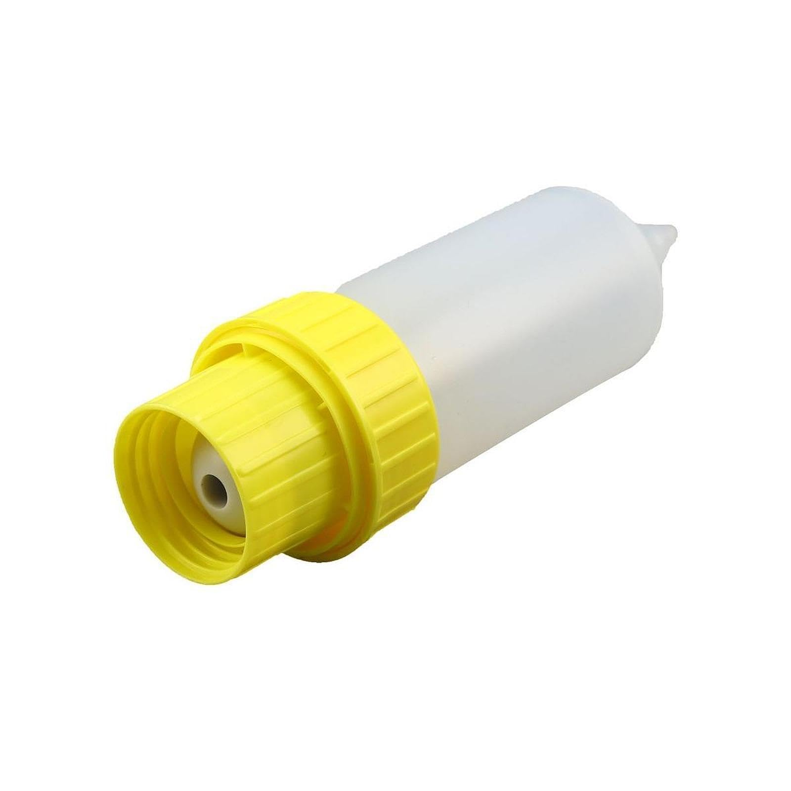perfk Bottiglia per condimenti con dispenser di, bottiglia per condimento per insalata, bottiglia da spremere per sospesa 5 l per sciroppo da, Giallo