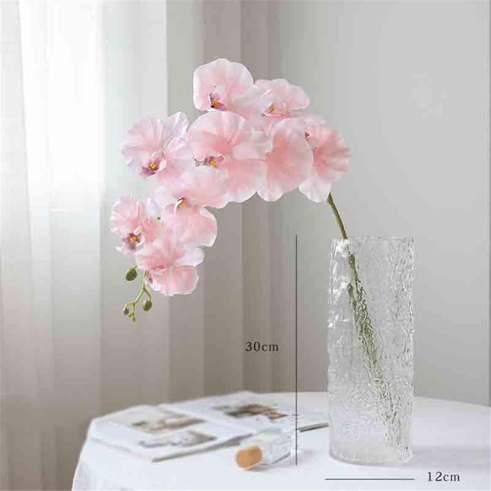 Party Rosa Einzelne Phalaenopsis Simulation Gefälschte Blumen Wohnzimmer Anordnung Dekorative Garten
