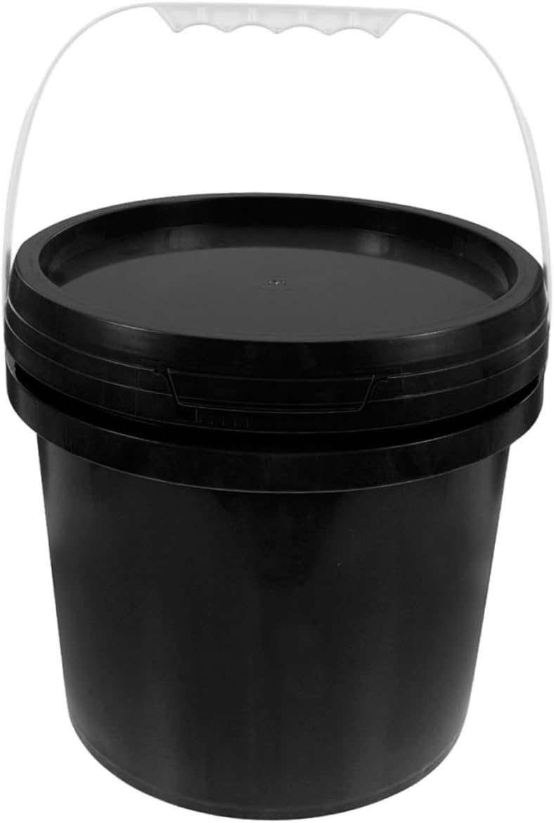 Food Grade Paint Storage Bucket Plastic Bucket Handle Easy to Clean for Paint Water Varnish