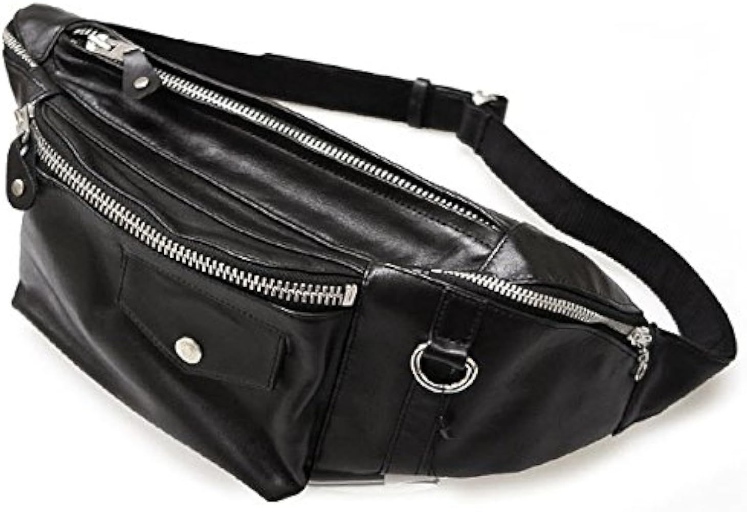 Amazon.co.jp: [ショット] レザー ウエスト メッセンジャー ボディ