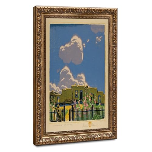 Impression giclée sur toile Gustave Baumann 30,5 x 45,7 cm